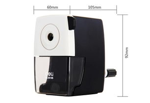 得力0610B手搖削筆器 高效辦公與學習的得力助手